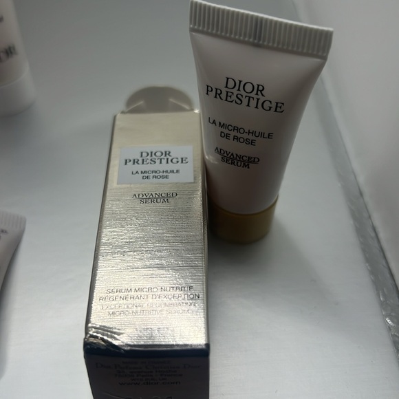 Dior authentic drawstring Bucket Bag bundle 7 items NWOT Pouch CD in front - Picture 7 of 14